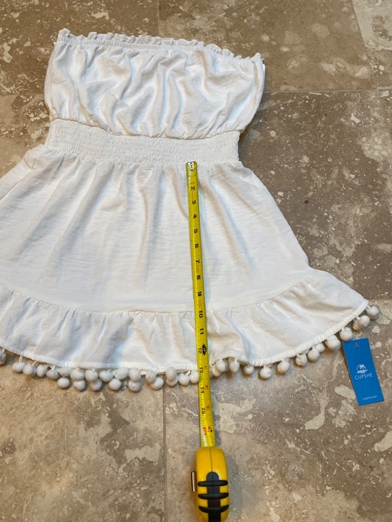 Cupshe White Swimsuit Coverup - Picture 5 of 9